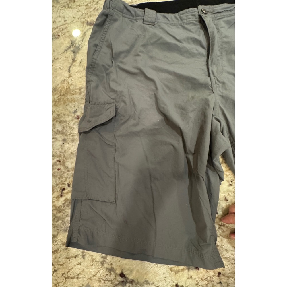 Columbia Silver Ridge Mens Grey Nylon Hiking Cargo Shorts Size 38 Regular Fit - Picture 4 of 14